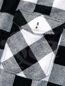 <b>Men's</b> Casual Button Down <b>Shirt</b> Full Sleeve Long Regular-Fit <b>Flannel</b> Premium Quality Anti-Wrinkle Fabric - Product Image 2