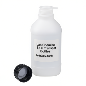 ขวดพลาสติกทรงสี่เหลี่ยมสำหรับสารเคมีและน้ำมันในห้องปฏิบัติการ โดย Burkle GmbH - Product Image 3