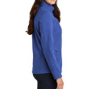 Chaqueta Softshell para Mujer, Capa Exterior Ligera para Uso en Exteriores, Impermeable, Cortavientos, Transpirable, con Capucha, de Nailon Elástico Suave - Product Image 3