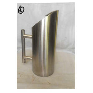 Pichet d'eau de mariage et de restauration en métal fait sur commande de polonais mat ou pichet d'eau vente supérieure et usine indienne directe de haute qualité - Product Image 3