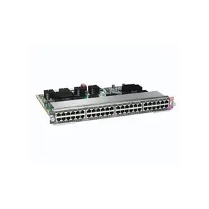 WS-X4748-RJ45V + E 4500 E 시리즈 라인카드 48 포트 PoE + 레디 10/100/1000(RJ45)