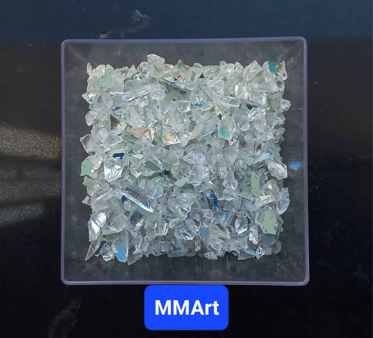 ผสมแบบใสและแบบกระจก