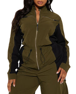 Chándal Cortavientos Cómodo para Hombre, con Cremallera, de Poliéster, Chándal Cortavientos para Mujer, 100% Algodón - Product Image 4