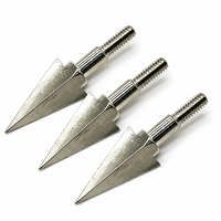 Insert d'arc à 50 grains pour flèche, ID 6,2 mm, tige métallique, longueur 25 mm, pour tir de chasse avec arc composé/arc classique