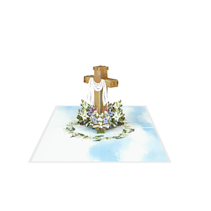 Religious 3D Pop Up Greeting <b>Cards</b> Handmade for Special Occasions - Product Image 4