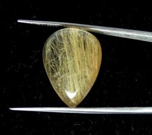 อัญมณีเจียระไนแบบทับทิมสีทองเกรดท็อป-อัญมณีทับทิมสีทองรูปทรงลูกแพร์เรียบ-อัญมณีธรรมชาติแบบหลวมสำหรับการทำเครื่องประดับ - Product Image 4