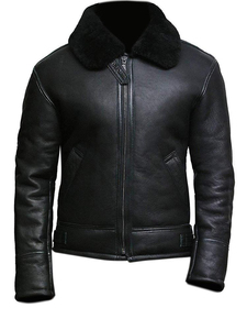 Chaqueta de cuero al por mayor de diseño de moda para hombres Chaquetas de cuero de moda por encargo para hombres a precio barato 2025 con servicio OEM - Product Image 4