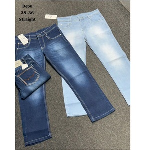 Jeans droits classiques pour femmes pantalons en denim personnalisés pour tenue décontractée disponibles au prix d'exportation du fournisseur indien - Product Image 2