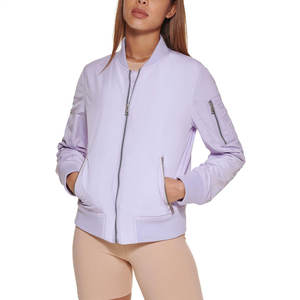 Chaqueta Bomber de Moda para Mujer, Estilo Urbano Personalizado, Ropa Exterior Informal - Product Image 2