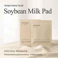 Tampon de lait de soja Mixsoon 10ea tampons de toner pour soins de la peau coréens hygiéniques