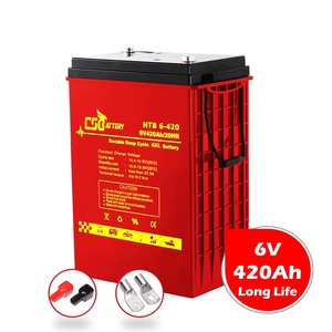 Csbattery Trung Quốc <span class=keywords><strong>6V</strong></span> <span class=keywords><strong>420ah</strong></span> lưu trữ điện có thể sạc lại gel pin-năng lượng mặt trời hệ thống bảng điều khiển - Product Image 1