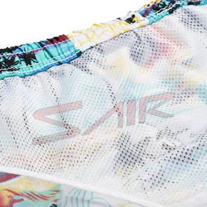 Short de bain en maille personnalisé pour hommes de High Street été respirant nouveau Design de mode motif solide impression par sublimation écologique - Product Image 4