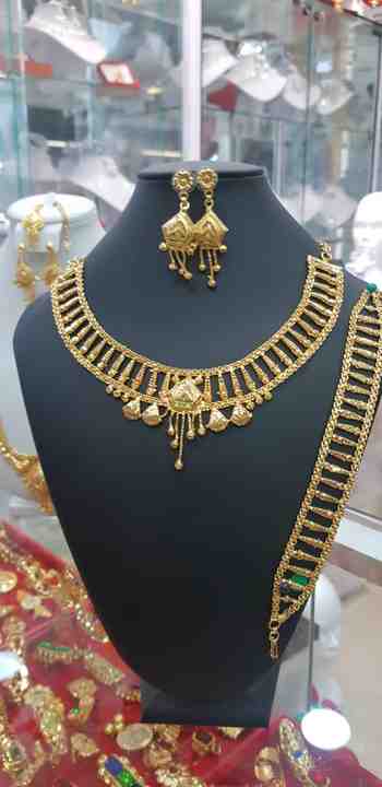 USA Vintage 24K Gold Plated Diamond Fashion Set Includes Necklace Earrings Brooches-Copper Perfect Gift Direct Comoros Mayotte
