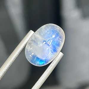 Lote de cabujón de piedras preciosas sueltas de piedra lunar llamativa Natural de tamaño libre de calidad AAA + 100% para hacer joyas curativas a granel - Product Image 6