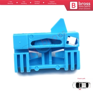 คลิปซ่อมชุดมอเตอร์กระจกหน้าต่าง BWR144 ประตูซ้าย สำหรับ Clio MK2 BB CB SB 1998-2012 2/3 ประตู HB Coupe Van 7700842247 - Product Image 2
