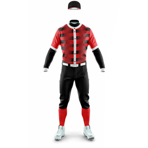 Ensemble d'uniformes de baseball personnalisés pour hommes Uniformes de baseball personnalisés de haute qualité pour la vente en ligne - Product Image 1