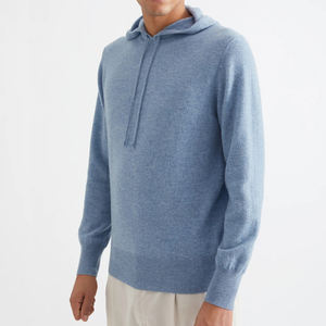 Veste à capuche de piste en polaire marron à manches longues pour hommes de marque de haute qualité veste à capuche en gros à motif imprimé élégant - Product Image 1