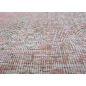 Tapis en laine noués à la main vintage rose et violet Pae-797, motifs rectangulaires médaillon pour couloir, pour salon d'adolescents par Jaipur Rugs US - Product Image 3