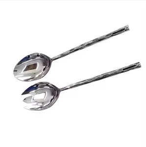 Juego de Cubiertos de Metal negro mate de lujo Cubiertos modernos de acero inoxidable Vajilla elegante para restaurante y propósito de regalo - Product Image 6