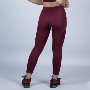 Leggings de yoga Crossover V Back con diseño de rayas para mujer Leggings deportivos de cintura elástica de alta calidad - Product Image 4