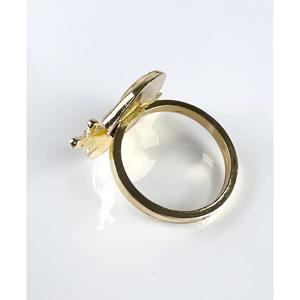 Anillo de Servilleta con Diseño de Hoja Pequeño y Elegante, Acabado Dorado, para Decoración de Mesa, Cenas en Casa, Ocasiones Especiales y Regalos - Product Image 4