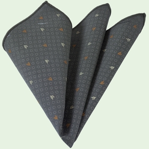 Exve สี่เหลี่ยมกระเป๋าผ้าฝ้ายพิมพ์ลายสีเขียวมะกอกสีเบจสีส้มพิเศษจากตุรกี - Product Image 1