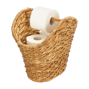 SALE 30% Eco-Friendly Water Hyacinth <b>Paper</b> Holder with Sturdy Handles Durable OEM ODM Made in Vietnam - Product Image 2