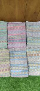 Schiffli de alta calidad con impresión de posición, intrincado bordado de ojales combinado con motivos impresos en algodón suave o rayón - Product Image 3