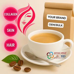กาแฟคอลลาเจนสำหรับผู้หญิงกาแฟผสมน้ำตาลต่อต้านริ้วรอยฟังก์ชันทำให้ขาวขึ้นฉลากส่วนตัว - Product Image 1