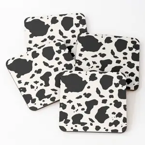 แผ่นรองแก้วไม้สำหรับใส่ชาพิมพ์ลายได้ตามต้องการแผ่นรองแก้วไม้ทนทานต่อน้ำทรงสี่เหลี่ยม - Product Image 1