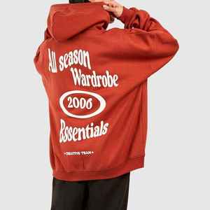 <b>Top</b> Selling 100% Polyester Material Lightweight Streetwear Breathable Pullover Hoodie Customized Logo Printing OEM Service - Product Image 5