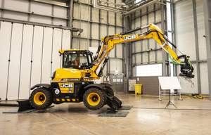 Excavatrice sur pneus JCB JS175W 4x4 Moteur diesel Haute performance Excavatrice de chantier avec système hydraulique avancé Pas cher - Product Image 2