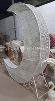 Arche décorative en panneau de plastique renforcé de fibres marocaines colorées, par Designer Shobha Jain Impex