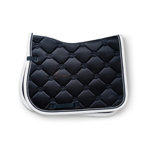 Tapis de selle anglais doux et confortable tissu durable matelassé respirant doux pour le dos du cheval avec un soutien supérieur pour le confort de conduite - Product Image 4