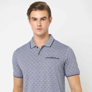 Camiseta Casual de Manga Corta para Hombre de Alta Calidad con Cuello Camisero y Solapa Estampada 100% Algodón para Fábrica de Camisetas Gran Venta - Product Image 2