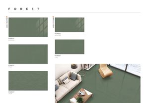 Azulejos de baño, azulejos de mosaico de porcelana cuadrados de bosque de 98mm, cuerpo completo para diseño de pared de suelo interior y exterior para hoteles, 300x300mm - Product Image 6