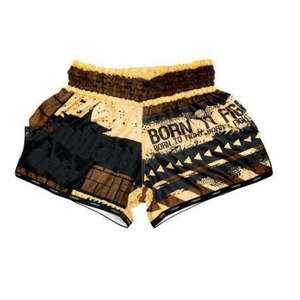 2024 pantalones cortos de compresión UFC Kickboxing MMA para hombre sublimación personalizada patrón sólido estilo Casual al por mayor - Product Image 4