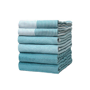 Toalla de cocina reutilizable de gran oferta, diseño personalizado, de algodón puro Material, toallas de plato con estampado personalizado - Product Image 4