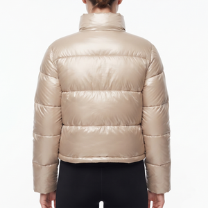 High Quality Women Bubble <b>Jackets</b> Customized Designer Women's Outerwear Style <b>Crop</b> Puffer <b>Jackets</b> - Product Image 3