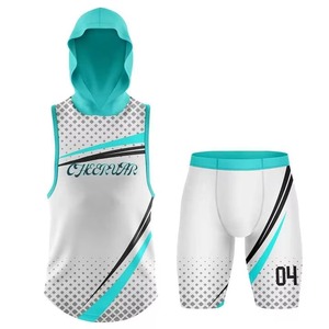 Maillots de football américain 7 contre 7 en gros pour jeunes, entièrement sublimés, compression, maillot 7v7 - Product Image 1