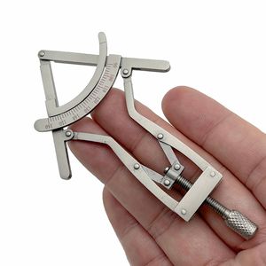 Venta al por mayor calibrador nasal 9,5 cm Regla de medición de la nariz de acero inoxidable trabajo de nariz instrumento quirúrgico aleación de titanio - Product Image 2