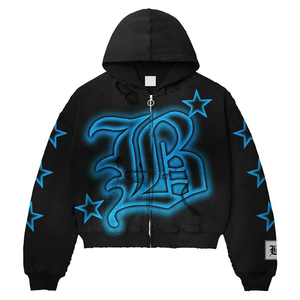 ชุดวอร์มสำหรับผู้ใหญ่สำหรับผู้ชายและผู้หญิงชุดโลโก้2ชิ้นประดับพลอยเทียมพิมพ์ลายสกรีนซีดจาง - Product Image 6