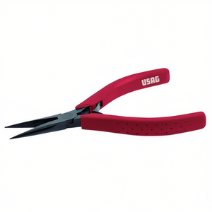 Pince à bec long demi-ronde Usag avec mâchoires droites – Produit de haute qualité – Catégorie : Pince - Product Image 2