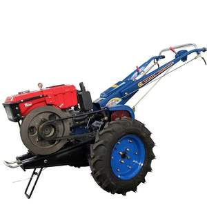 Mini tracteur à main 15hp-22hp Livraison rapide pour un usage agricole Mini motoculteur diesel avec composants de moteur de pompe à noyau - Product Image 1