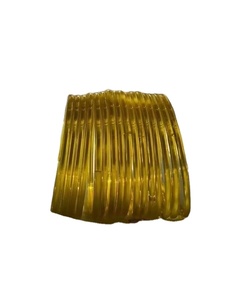 กำไลข้อมือดีไซน์หรูหราทรงหยดน้ำหลากสีประดับมุกแก้วเคลือบทองคำขาว ดีไซน์ทันสมัย เหมาะสำหรับเจ้าสาวและงานเทศกาล ราคาขายส่ง - Product Image 1