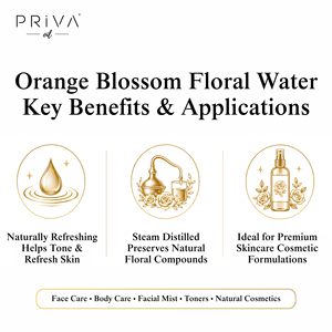 Eau Florale Bio en Gros de Fleur d'Oranger Citrus Aurantium Hydrolat Ecocert Maroc Qualité Cosmétique Pure - Product Image 4