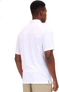 Camiseta de polo de alta calidad para hombre, algodón, poliéster, estampado personalizado bordado con logotipo OEM, patrón sólido, liso en blanco - Product Image 3