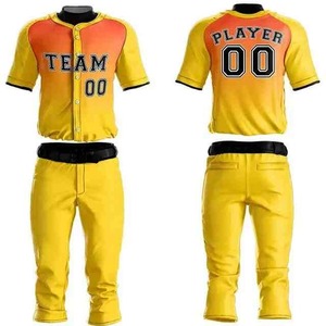 Sublimation personnalisée Uniformes de baseball pas cher pour hommes Ensemble d'uniformes en équipement de baseball Vêtements d'équipe Ensemble d'uniformes de softball pour hommes Vêtements de sport - Product Image 6