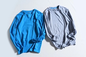 เสื้อยืดแขนยาวผ้าโพลีเอสเตอร์สำหรับผู้ชายและผู้หญิงเสื้อยืดแขนยาวผ้าโพลีเอสเตอร์พิมพ์ลายปักคอกลม - Product Image 3