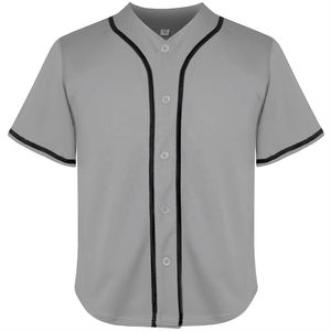 Conjunto de Uniforme de Béisbol Personalizado Unisex con Cuello en V Sublimado, Transpirable, de Malla, para Entrenamiento y Partidos, Ropa Deportiva Estampada para Club - Product Image 5